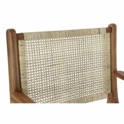 Sitz DKD Home Decor MB-182316 natürlich Teakholz Hellbraun Rattan (69 x 78 x 68 cm)