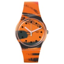 Herrenuhr Swatch SUOZ362 Orange