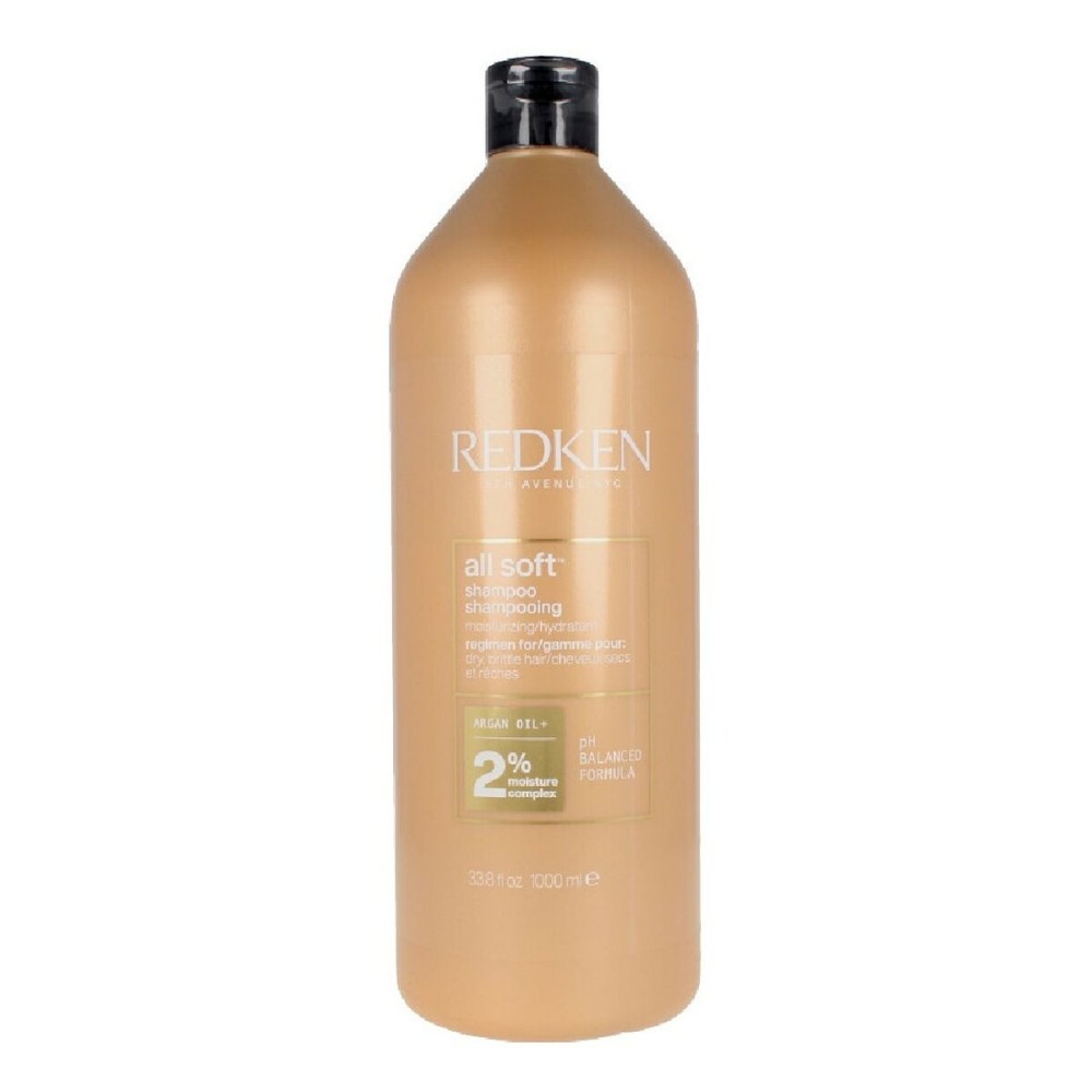 Moisturizing Shampoo All Soft Redken 1 L