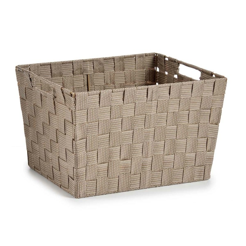 Laundry Basket Kipit A3-6875 Beige Cloth 10 L 25 x 20 x 35,5 cm (12 Units)