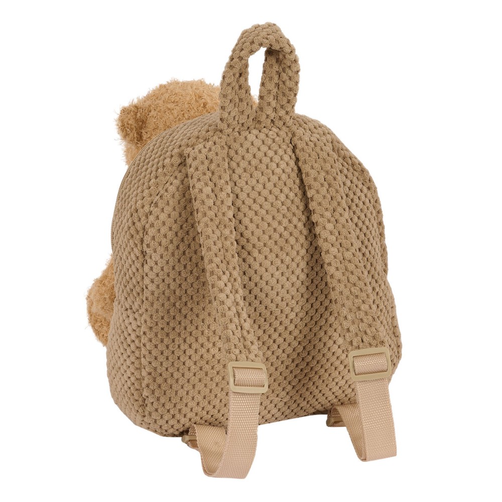 Sac à dos enfant Safta Ours en peluche Marron 23 x 27 x 7,5 cm