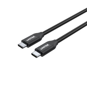 Cable USB C Unitek C14059BK Black 2 m