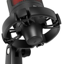 Microphone de Bureau Savio SONAR PRO 01 Noir Rouge