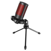 Table-top Microphone Savio SONAR PRO 01 Black Red