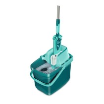 Mop with Bucket Leifheit 55360 Blau türkis