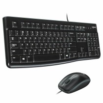 Clavier Logitech Desktop MK120 QWERTY Noir portugais