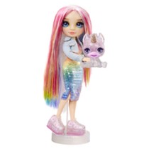 Puppe mit Haustier MGA Amaya Rainbow World  22 cm Gelenkig