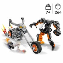 Playset Lego Marvel 76245 The robot and motorcycle of Ghost Rider Multicolour + 7 Years 264 piezas