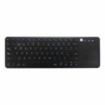 Touchpad mit Tastatur CoolBox COO-TEW01-BK Schwarz Qwerty Spanisch