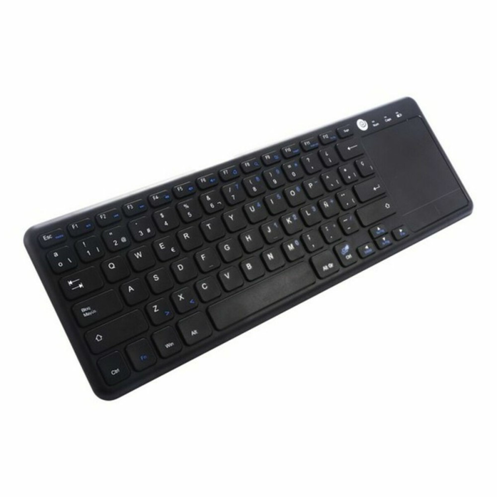 Touchpad mit Tastatur CoolBox CoolTouch Schwarz Qwerty Spanisch