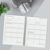 Agenda Finocam YEAR Noir A5 15,5 x 21,2 cm 2025