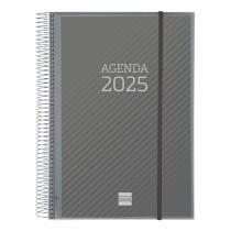 Agenda Finocam Gris A4 21 x 29,7 cm 2025