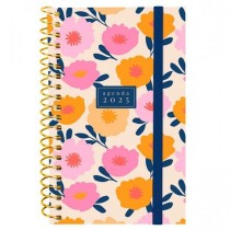 Diary Finocam DESIGN COLLECTION 7,9 x 12,7 cm 2025 Floral