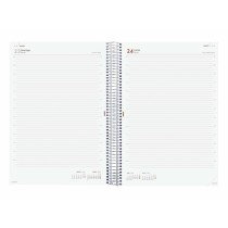 Agenda Finocam Gris A4 21 x 29,7 cm 2025