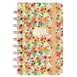 Agenda Finocam YOU 7,9 x 12,7 cm 2025 Floral