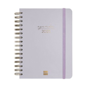 Agenda Finocam Lila A5 15,5 x 21,2 cm 2025