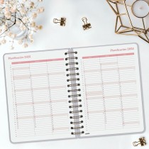 Agenda Finocam Lila A5 15,5 x 21,2 cm 2025