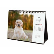 Tischkalender Finocam CACHORROS CARIÑOSOS Bunt Papier 21 x 15 cm 2025