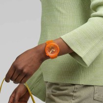 Men's Watch Swatch SB05O103 Orange (Ø 47 mm)