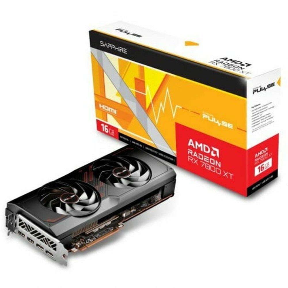 Grafikkarte Sapphire 11330-02-20G AMD AMD RADEON RX 7800 XT 16 GB GDDR6