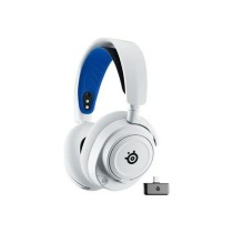 Casques avec Microphone SteelSeries Arctis Nova 7P Bleu Blanc