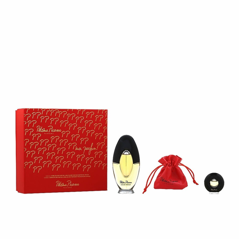 Women's Perfume Set Paloma Picasso Mon Parfum 3 Pieces