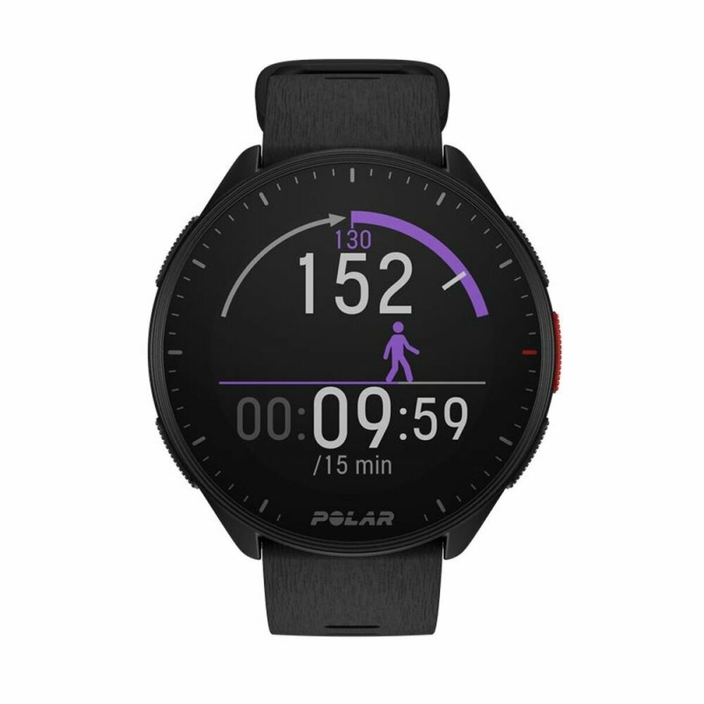 Smart Watch with Pedometer Polar Black 1,2" Ø 45 mm