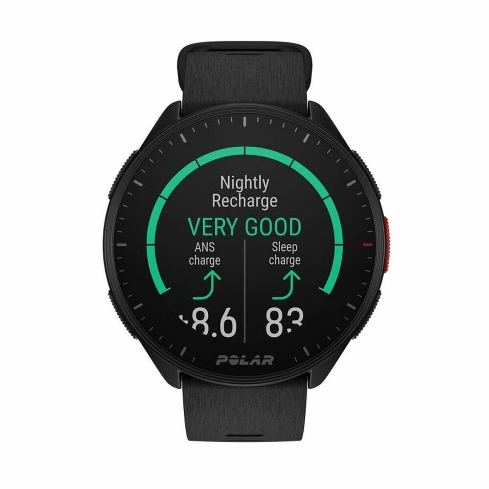 Smartwatch avec Podomètre Polar Noir 1,2" Ø 45 mm