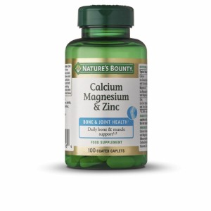 Capsules Nature's Bounty Calcio Zinc Calcium Zinc Magnésium 100 Unités