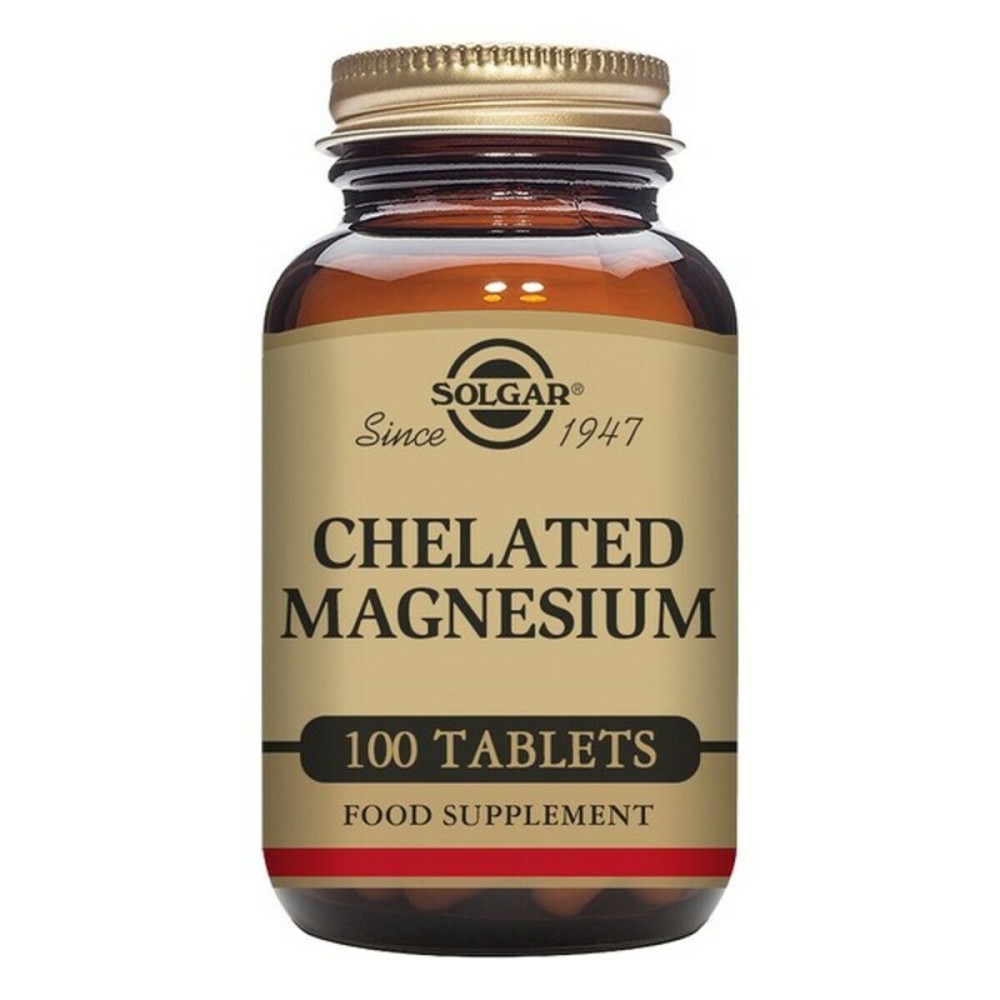 Chelated Magnesium Solgar   100 Units