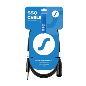 XLR cable to jack Sound station quality (SSQ) SS-2031 10 m