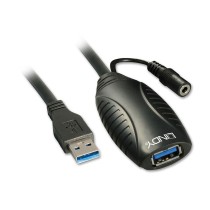 USB-Kabel LINDY 43156 10 m Schwarz