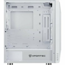 Boîtier ATX semi-tour Nfortec Nervia ARGB Blanc