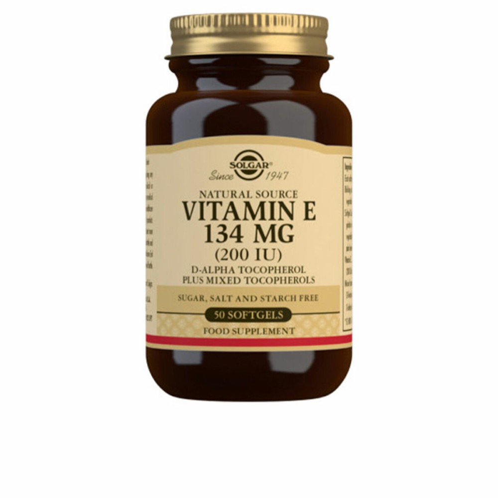 Vitamine E Solgar E 1/jour 200 iu 50 Capsules 50 Unités