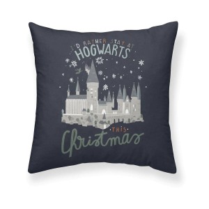 Cushion cover Harry Potter Magical Christmas Multicolour Dark blue 50 x 50 cm