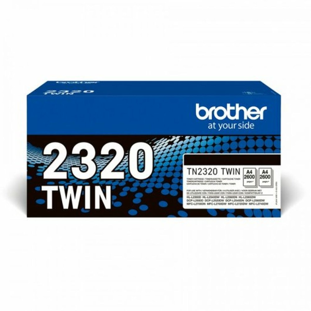 Toner Brother TN-2320TWIN Noir 2600 pgs