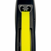 Dog Lead Flexi Neon Giant L Black