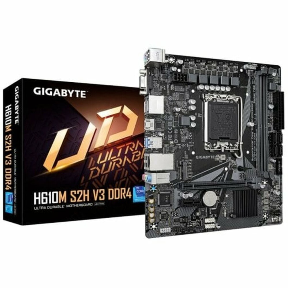 Carte Mère Gigabyte H610M S2H V3 DDR4 LGA 1700 INTEL H610 EXPRESS