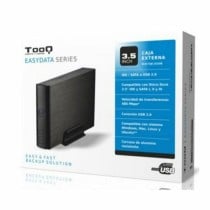 Boîtier Externe TooQ TQE-3520B HD 3.5" IDE / SATA III USB 2.0 Noir