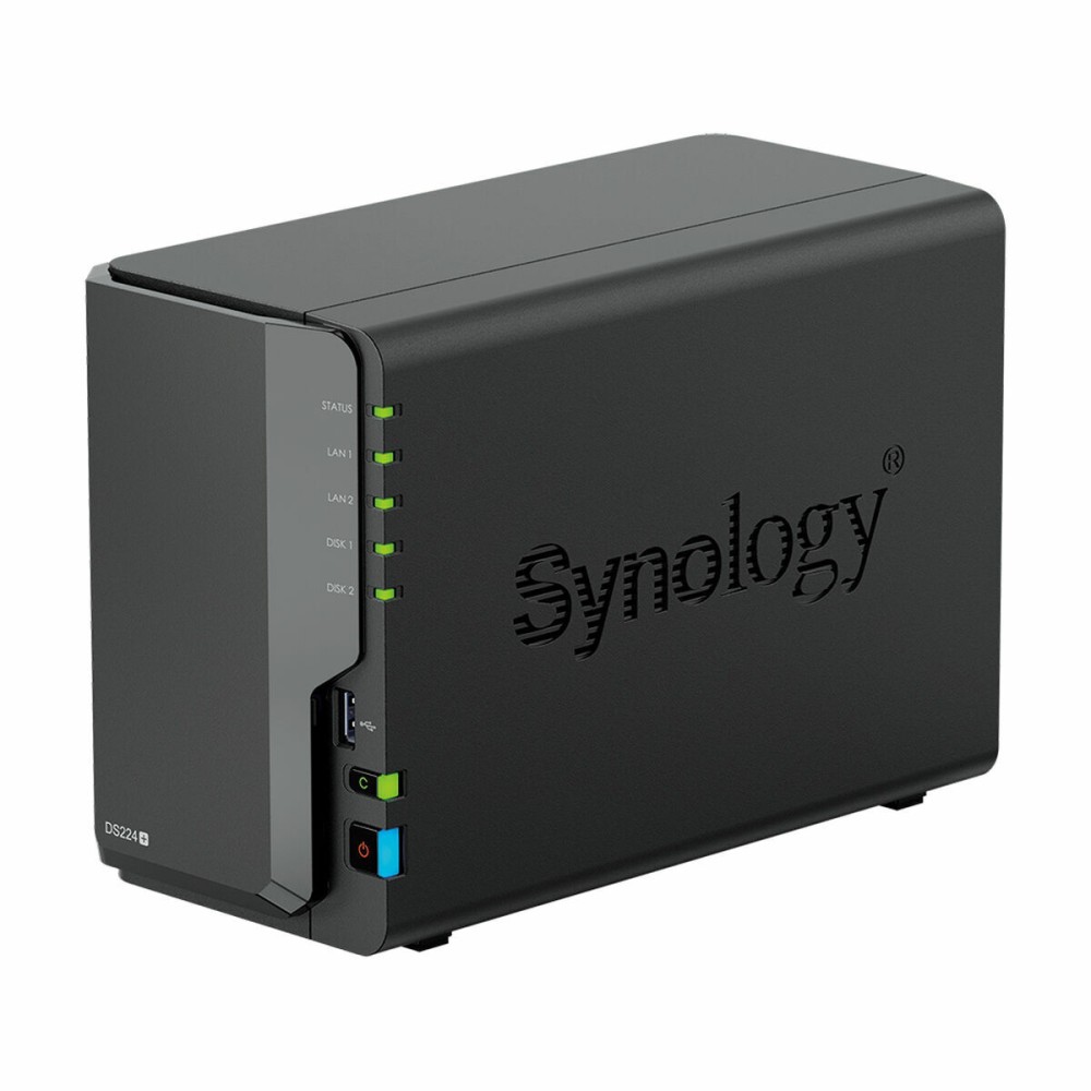 NAS-Netzwerk-Speicher Synology Diskstation DS224 Schwarz Intel Celeron J4125