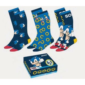 Chaussettes Sonic 36-41 3 Pièces