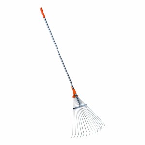 Rake for Collecting Leaves Stocker Telescopic Handle 1,6 m