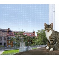 Sicherheitsnetz Trixie 44323 Katze Durchsichtig Nylon 4 x 3 m