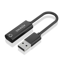 USB-Kabel Aisens A106-0770 Schwarz Bunt (1 Stück)