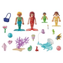 Ensemble de jouets Playmobil Princess Magic Sirène 30 Pièces