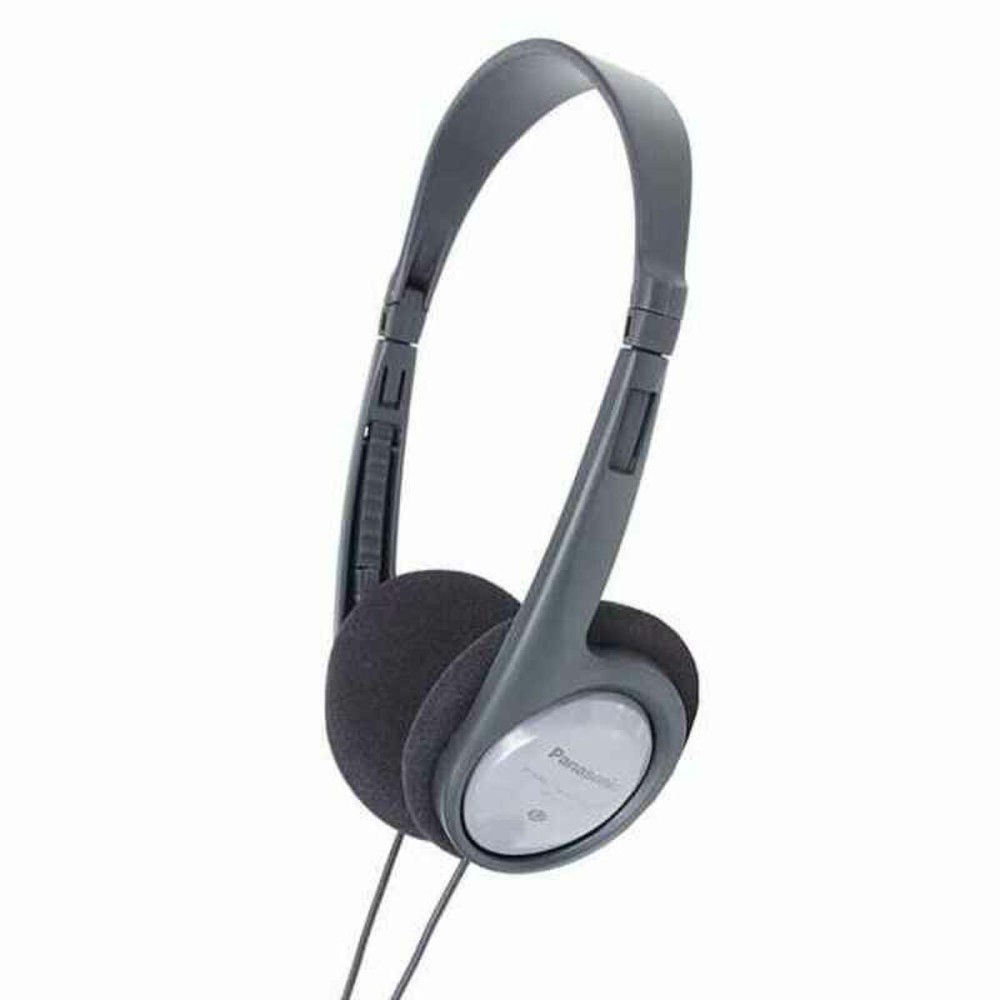 Casque audio Panasonic RPHT090EH Noir Gris Argenté Avec câble 16 Hz-22kHz