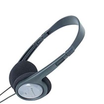 Casque audio Panasonic RPHT090EH Noir Gris Argenté Avec câble 16 Hz-22kHz