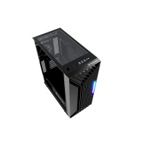 ATX Semi-tower Box Nfortec Nervia Black ARGB Black