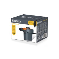 Bestway Elektrische Pumpe Stecker und Zigarettenanzünder 490 Liter/Minute Aufblasbarer und Camping 62142