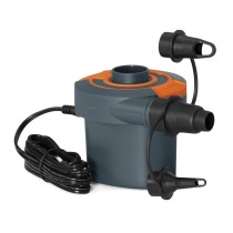 Bestway Elektrische Pumpe Stecker und Zigarettenanzünder 490 Liter/Minute Aufblasbarer und Camping 62142